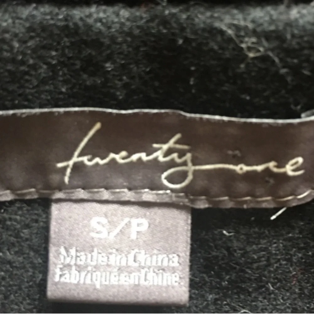 Twenty-One Vintage Wool Blend‎ Embellished Vest